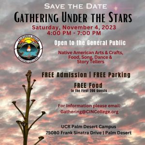Gathering Under The Stars - Save the Date